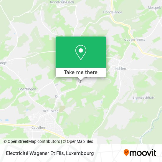 Electricité Wagener Et Fils map