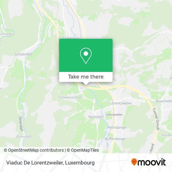 Viaduc De Lorentzweiler map
