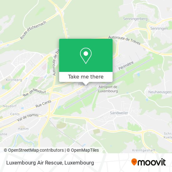 Luxembourg Air Rescue map