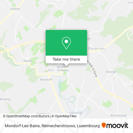 Mondorf-Les-Bains, Réimecherstrooss map