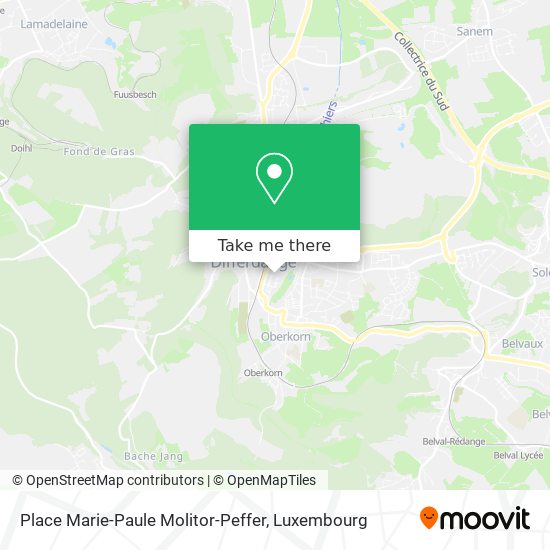Place Marie-Paule Molitor-Peffer map