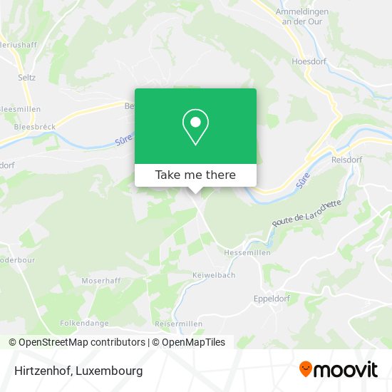 Hirtzenhof map