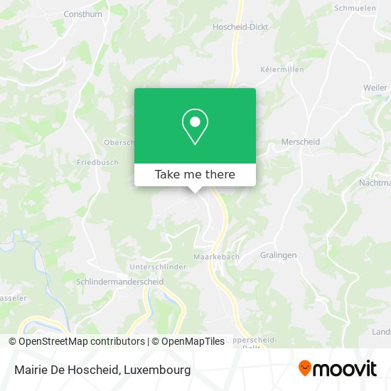 Mairie De Hoscheid map