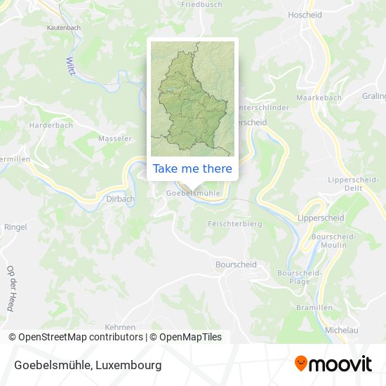 Goebelsmühle map