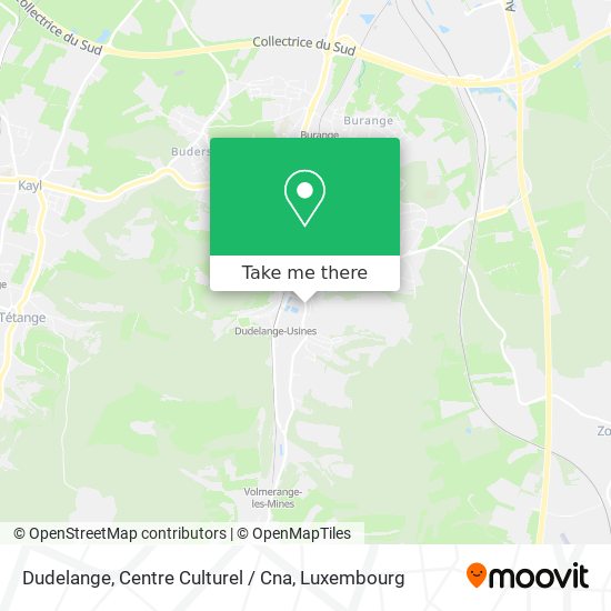 Dudelange, Centre Culturel / Cna Karte