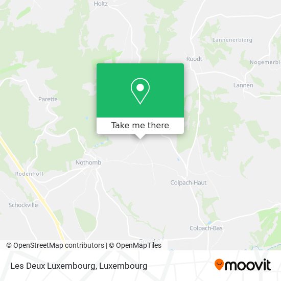 Les Deux Luxembourg Karte