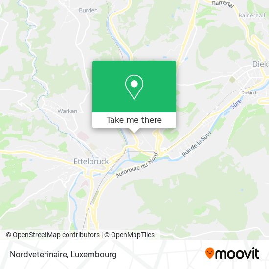 Nordveterinaire map