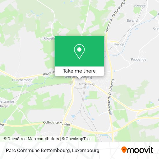 Parc Commune Bettembourg map