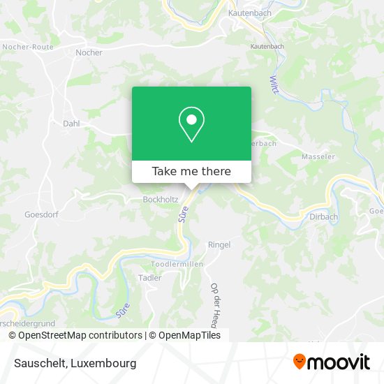 Sauschelt map