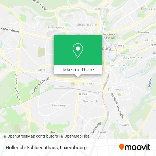 Hollerich, Schluechthaus map