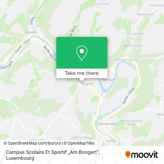 Campus Scolaire Et Sportif „Am Bongert“ map