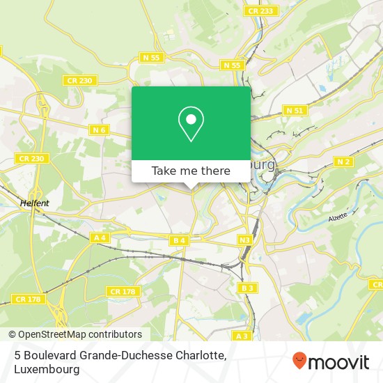 5 Boulevard Grande-Duchesse Charlotte map