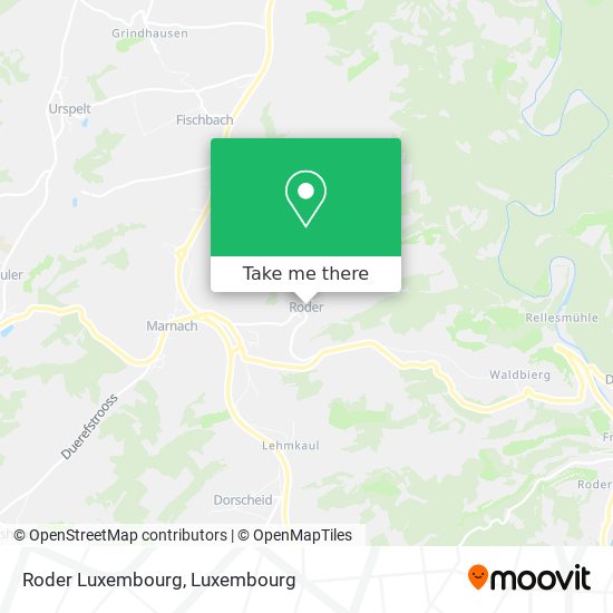 Roder Luxembourg map