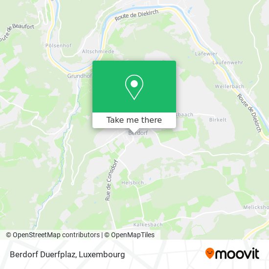 Berdorf Duerfplaz map