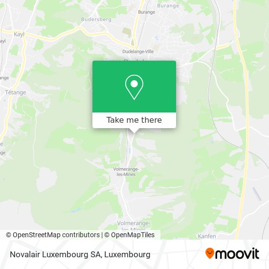 Novalair Luxembourg SA map