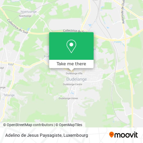 Adelino de Jesus Paysagiste map