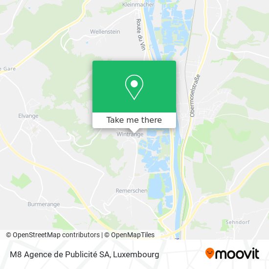 M8 Agence de Publicité SA map
