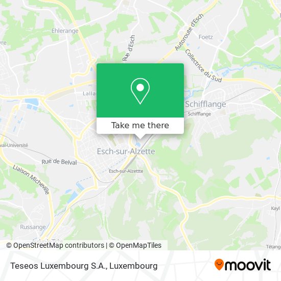 Teseos Luxembourg S.A. map