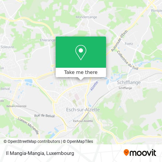 Il Mangia-Mangia map