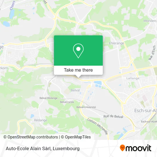 Auto-Ecole Alain Sàrl map