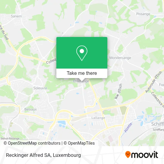 Reckinger Alfred SA map