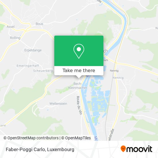 Faber-Poggi Carlo map