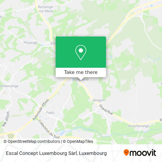Escal Concept Luxembourg Sàrl map