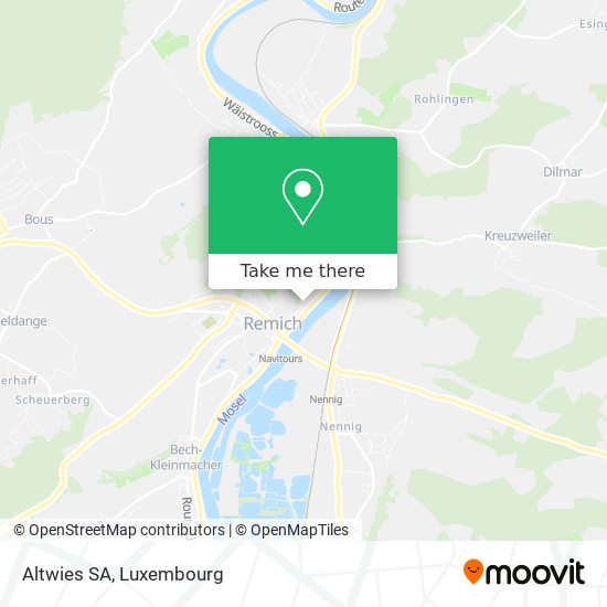 Altwies SA map