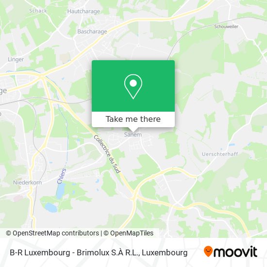 B-R Luxembourg - Brimolux S.À R.L. map