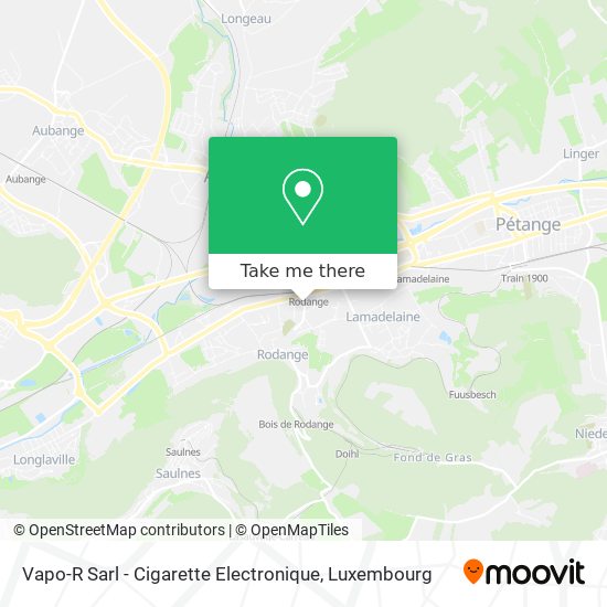 Vapo-R Sarl - Cigarette Electronique map
