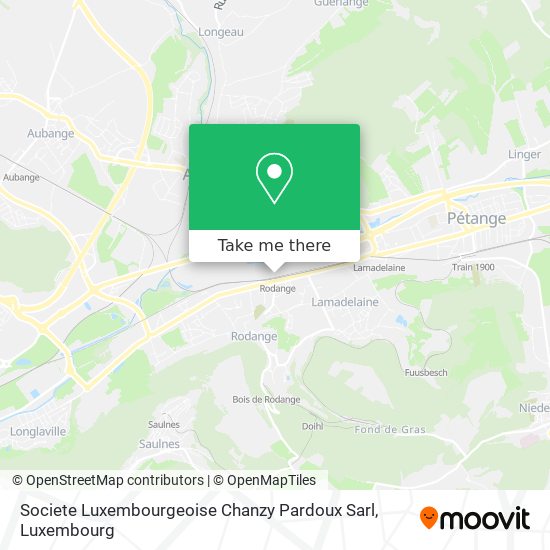 Societe Luxembourgeoise Chanzy Pardoux Sarl map