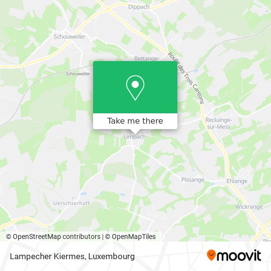Lampecher Kiermes map