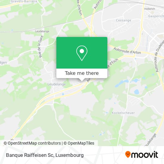 Banque Raiffeisen Sc map