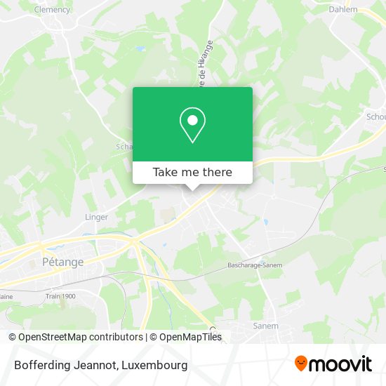 Bofferding Jeannot map