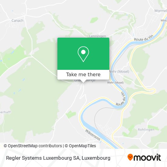 Regler Systems Luxembourg SA Karte