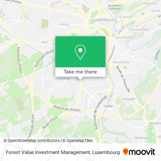 Forest Value Investment Management Karte