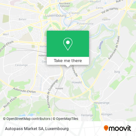 Autopass Market SA Karte