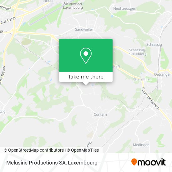 Melusine Productions SA Karte