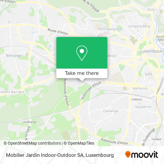 Mobilier Jardin Indoor-Outdoor SA map