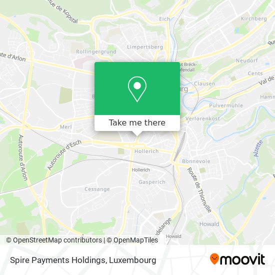 Spire Payments Holdings map