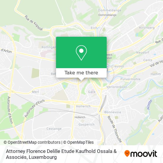 Attorney Florence Delille Etude Kaufhold Ossala & Associés map