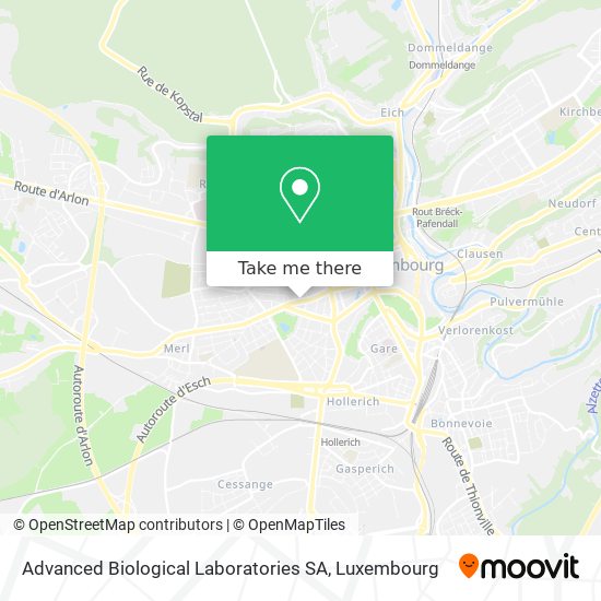 Advanced Biological Laboratories SA map