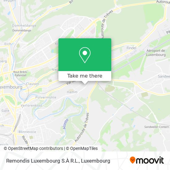 Remondis Luxembourg S.À R.L. map