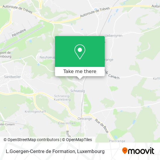 L.Goergen-Centre de Formation map