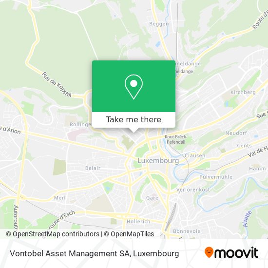 Vontobel Asset Management SA map