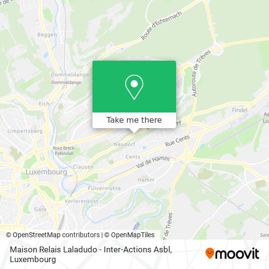Maison Relais Laladudo - Inter-Actions Asbl Karte