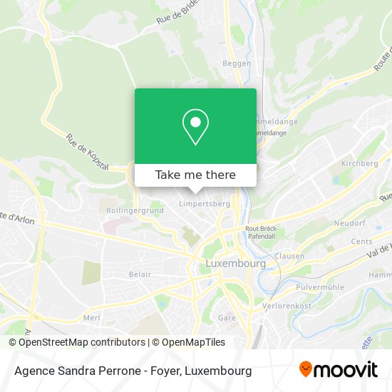 Agence Sandra Perrone - Foyer map