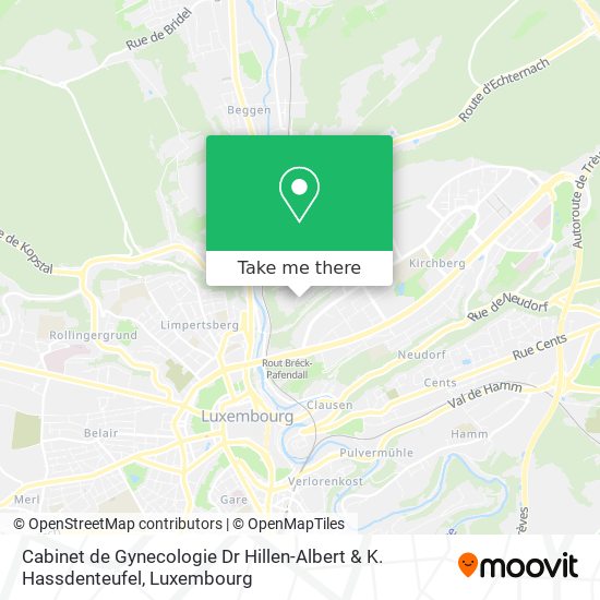 Cabinet de Gynecologie Dr Hillen-Albert & K. Hassdenteufel map