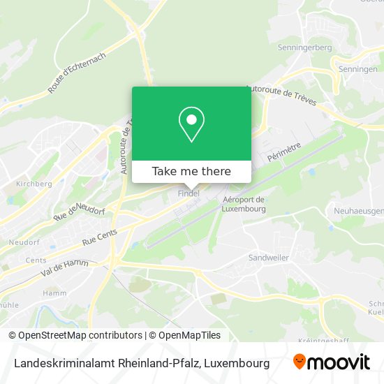Landeskriminalamt Rheinland-Pfalz map