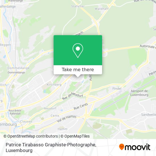Patrice Tirabasso Graphiste-Photographe map